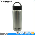 600 Screwed cap eco friendly double wall 304 drinking bottle/ double wall stainless steel travel water bottle with printing logo